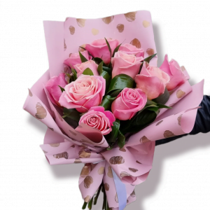 Buchet din trandafiri Roz