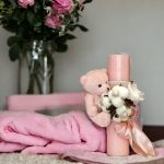 Lumanare Botez Fetita Ursulet