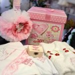 Set Botez Lumanare, Trusou si Cutie